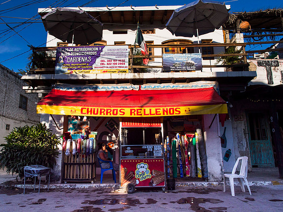 Churros in the late afternoon