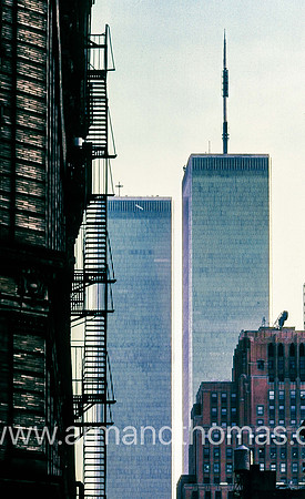 TWIN TOWERS, NYC, 1998